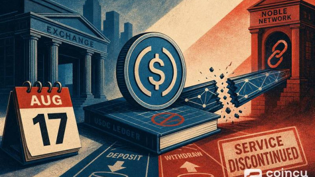 Coinbase to End USDC Deposits and Withdrawals on Noble Network on August 17