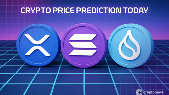 Crypto Price Prediction Today 22 January – XRP, Solana, Sui