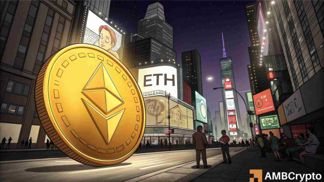 Ethereum tests $4.4K as whales spark ‘danger zone' ETH sell-off!