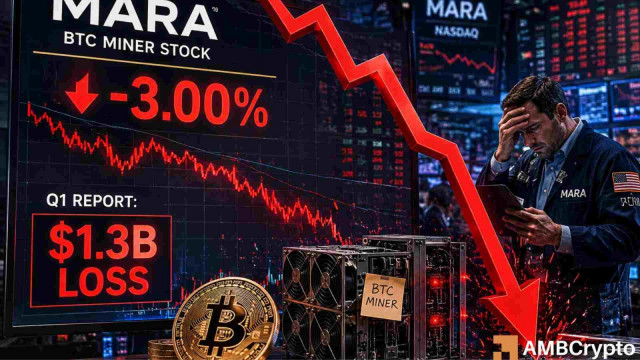 Bitcoin miner MARA takes $1.3B hit after brutal quarter – What's next?