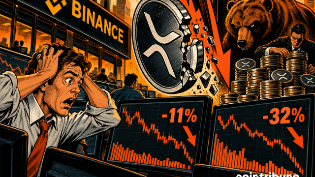 XRP Leverage Dries Up on Binance as Selling Pressure Builds