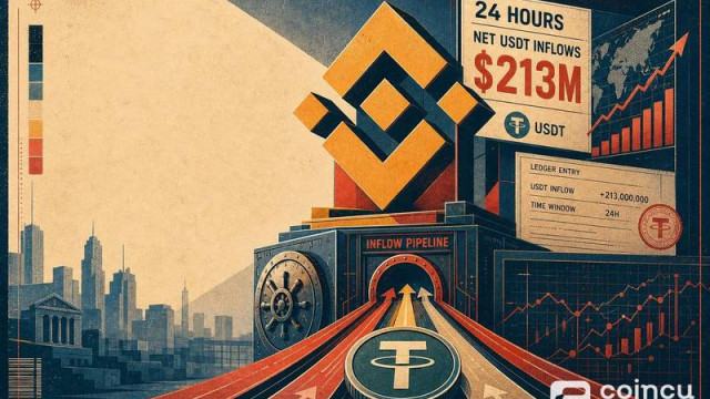 Binance Records $213M Net USDT Inflows in 24 Hours