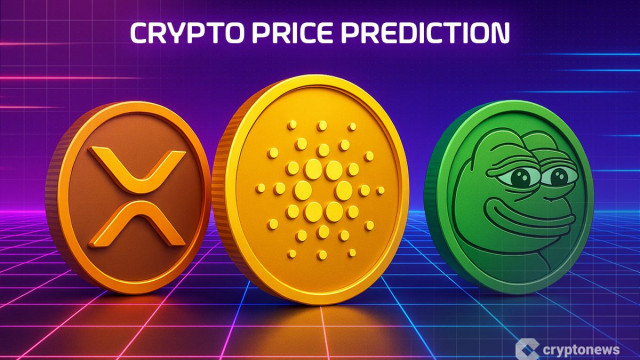 Crypto Price Prediction Today 8 October – XRP, Cardano, Pepe
