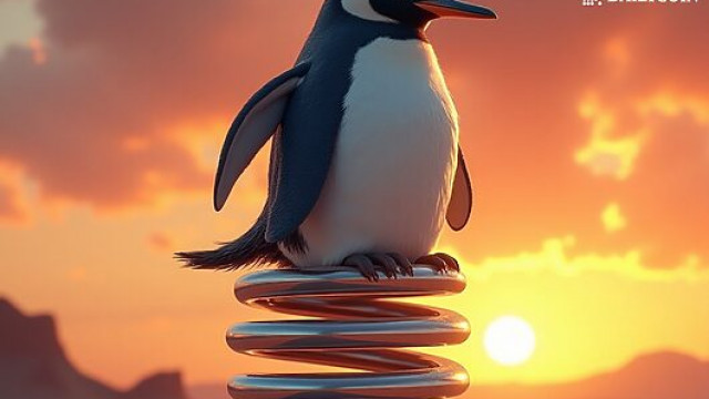 PENGU Price Chart's Coiling: 430% Bull Rally Setup Spotted.
