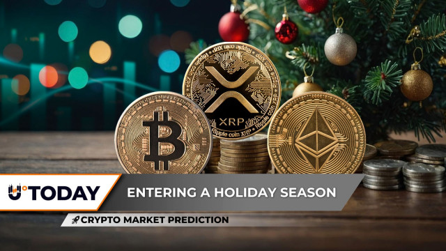 Crypto Market Prediction: Will Ethereum's (ETH) Christmas Be Bullish? Bitcoin (BTC) Hides Its Real Power, Did XRP Just End 160-Day Bloodbath?