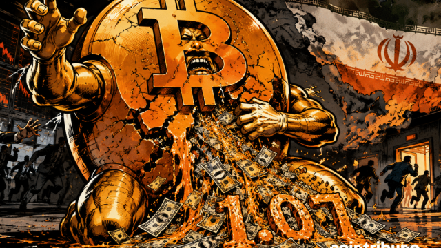 Crypto suffers $1.07 billion outflows amid tensions in Iran