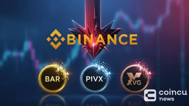 Binance Leverage and Lending Tokens to Delist BAR, PIVX, and XVG