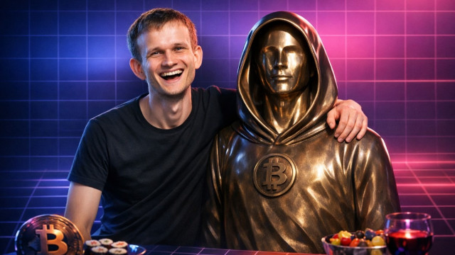 Bitcoin Crash? 90% of Buterin's Net Worth Opposes AI