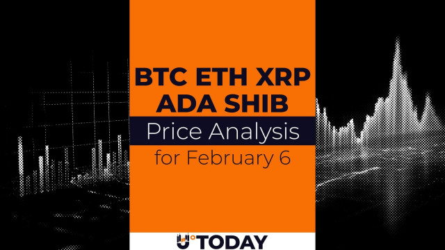 BTC, ETH, XRP, ADA and SHIB Price Analysis for February 6