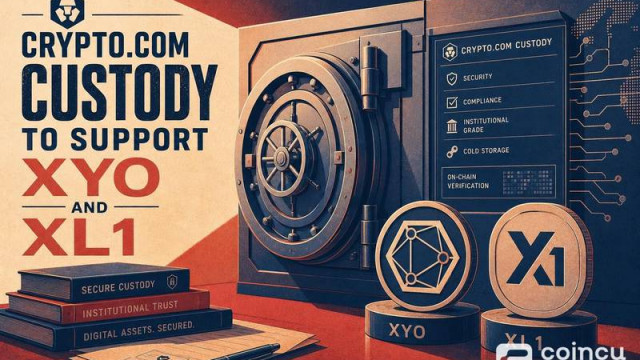 Crypto.com Custody to Support XYO and XL1