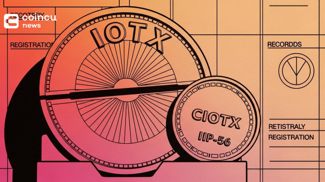 IOTX holds as IIP-56 verification sought for CIOTX