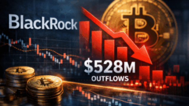 Crypto News: BlackRock Bitcoin ETF Sees $528M Outflows