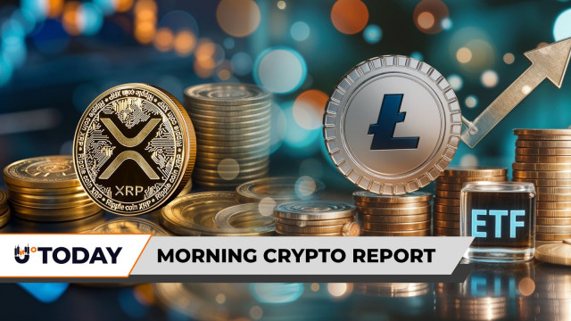 Morning Crypto Report: $1 Billion XRP Secured, Litecoin Price Spikes Ahead of ETF Launch, Zcash (ZEC) Overbought: Warning