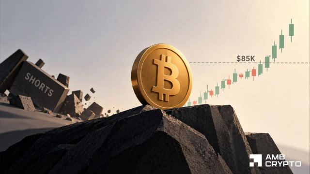 Bitcoin price reclaims $85K as $612M shorts get liquidated – Can BTC hold?