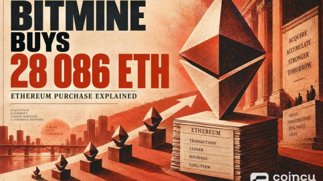 Bitmine Buys 28,086 ETH: Ethereum Purchase Explained