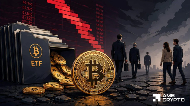 Bitcoin slips below $58K: Aggressive selling collides with weakening ETF demand