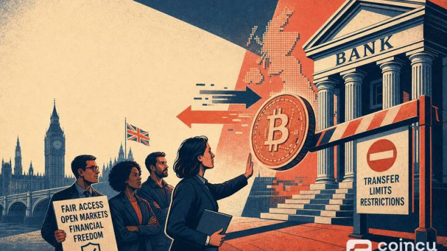 Il gruppo crittografico britannico si oppone ai limiti bancari sui trasferimenti di cambio