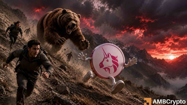 Uniswap drops below KEY support – Will UNI bears target $3.00 next?