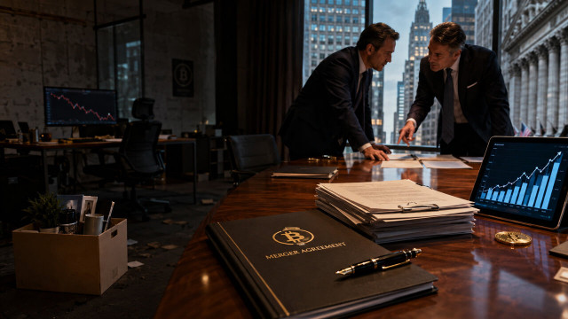 Bitcoin's bear market struggle is killing crypto jobs but fueling a $10 billion Wall Street-backed M&A boom