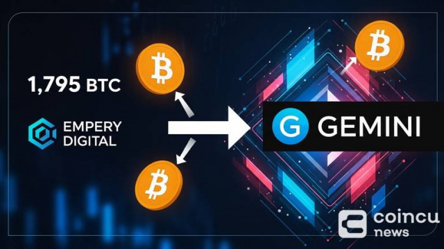 Empery Digital Transfers 1,795 BTC to Gemini 1 Hour Ago
