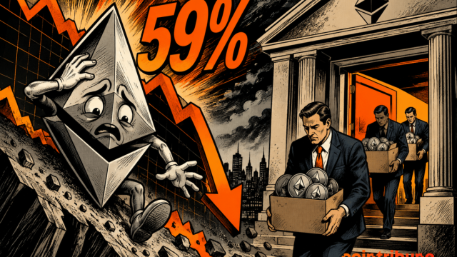 Ether has lost 59% since its August peak; ETFs continue withdrawals