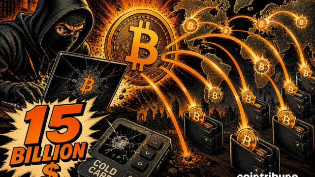 The Coldcard Hack Triggers 15 Billion Dollar Bitcoin Transfers