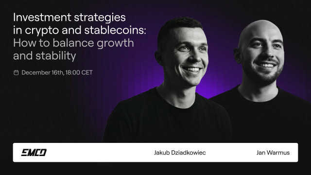Featured image for article: Inflation and Long-Term Crypto Investment Strategies: Takeaways From the EMCD Webinar