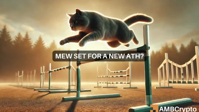 MEW surges 49% in a month: Is a new ATH on the horizon?