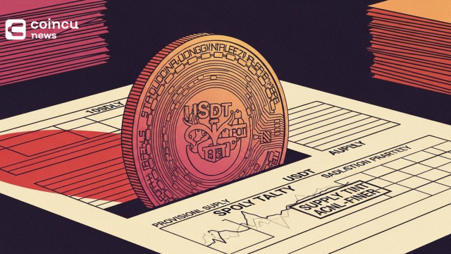 Tether USDT market cap slips second month as supply stalls
