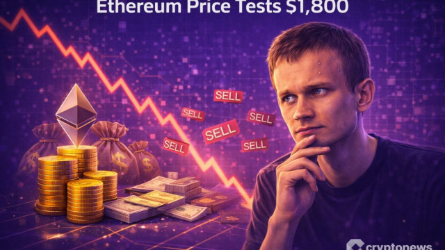 Does Vitalik Buterin Even Like His Chain? Sells 10,000+ ETH as Ethereum Price Tests $1,800