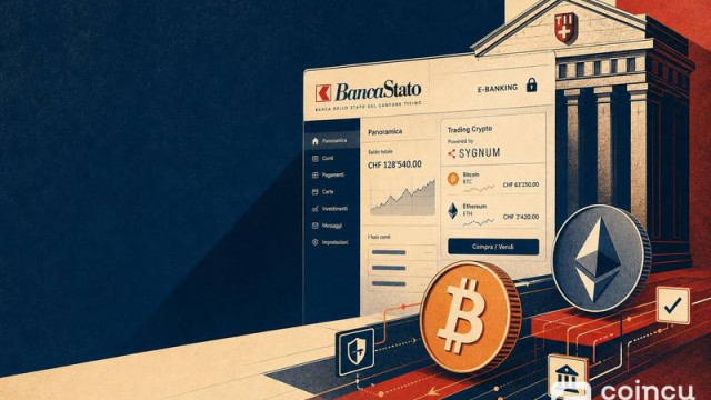 Sygnum Brings BTC, ETH Trading to BancaStato Online Banking