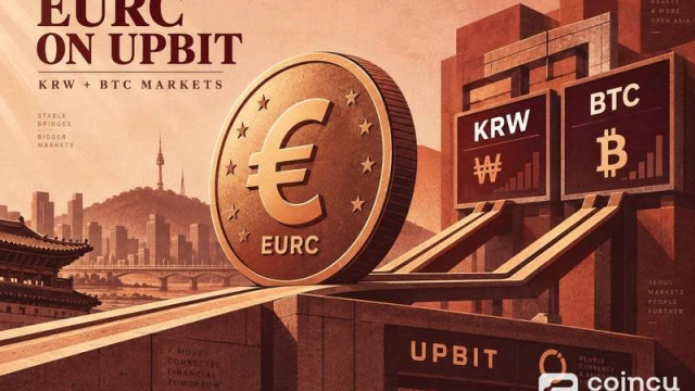 Circle's EURC Now on Upbit in KRW and BTC Markets