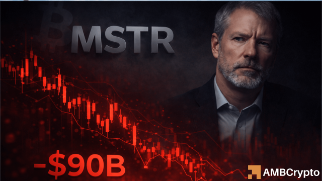 Strategy's 66% fall v. Bitcoin's strength – Is leverage finally catching up to $MSTR?