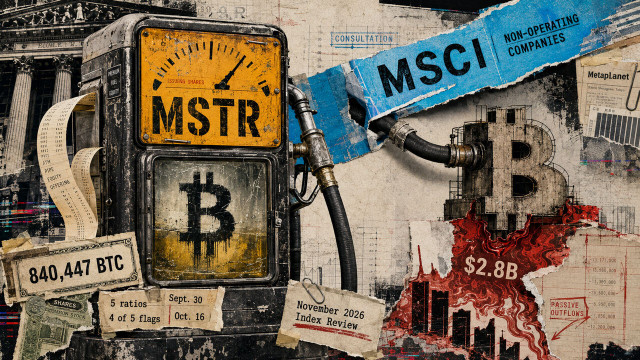 Strategy tells MSCI ‘Bitcoin doesn't need you' as $2.8 billion index risk hangs over MSTR