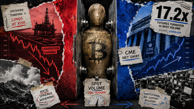 A $48 billion Bitcoin leverage trap is about to trigger a massive forced exit the moment price boundaries break