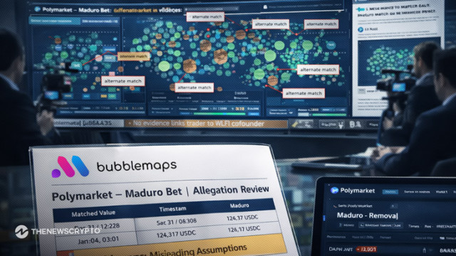 Bubblemaps Denies Maduro Polymarket Insider Link to WLFI
