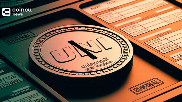 Uniswap (UNI) advances as BlackRock links BUIDL to UniswapX