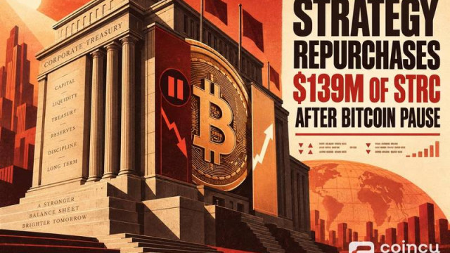 Strategy Repurchases $139M of STRC After Bitcoin Pause