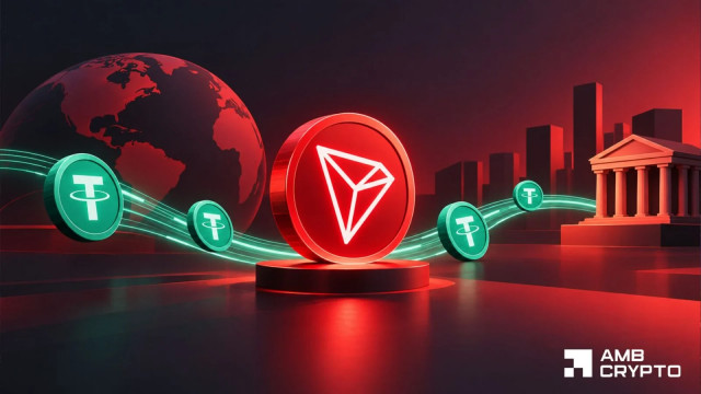 TRON transaction volume crosses $30T – Can USDT sustain TRX's growth?