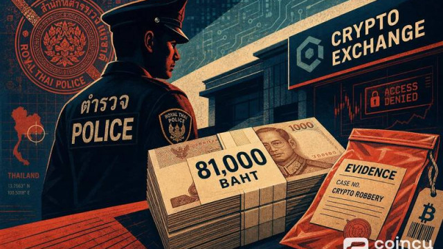 Thai Police Recover 81,000 Baht in Crypto Exchange Robbery Case
