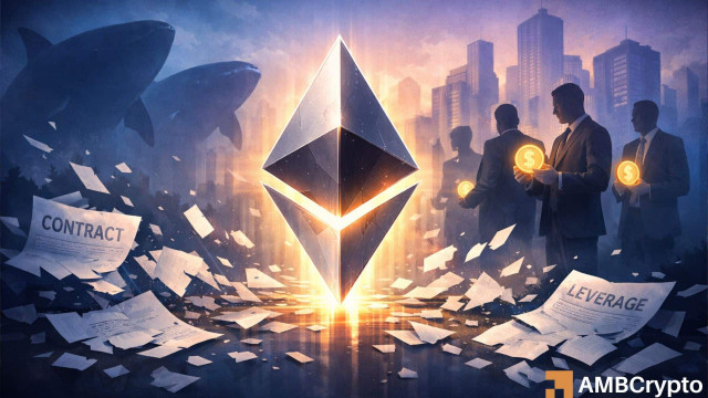 Ethereum's leverage exodus booms: But whales aren't selling
