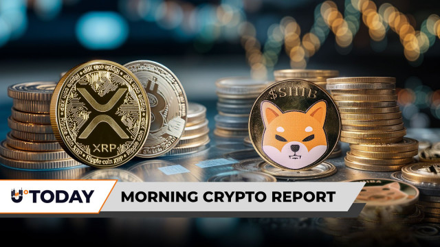 Morning Crypto Report: XRP to 'Full Send' Versus Bitcoin, Shiba Inu Logs Biggest 207 Billion SHIB Exit in Months, Bitcoin Price's 2026 Roadmap Points to $60,000