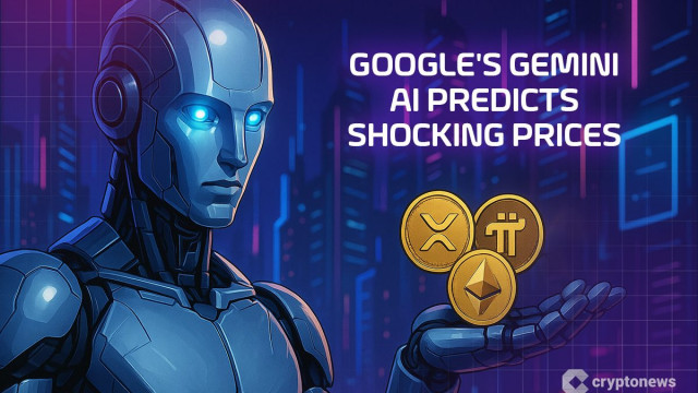 Google's Gemini AI Predicts Shocking Prices for XRP, Pi Coin, Ethereum as Crypto Prices Crash