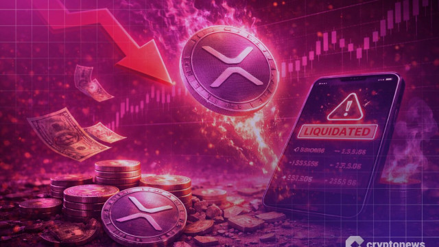 XRP Plunges 17% in Steepest One-Day Drop Since 2025 as $46M in Leveraged Longs Get Wiped