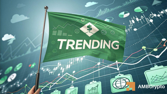 Here are the top trending coins right now – ZEC, TRUMP, AI16Z