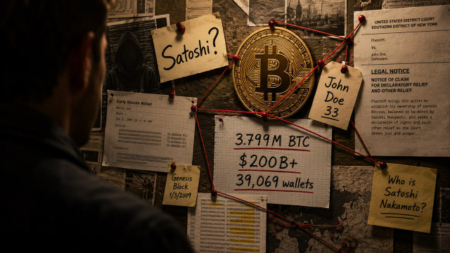 Mystery owner challenges the $200B ‘lost' Satoshi Bitcoin claim in New York court