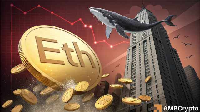 Ethereum on edge: How a $32M whale dump shook ETH prices
