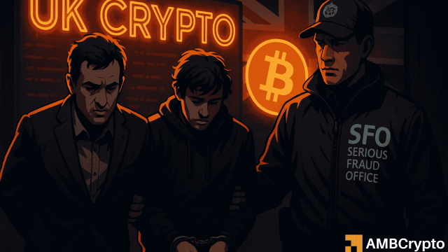 Featured image for article: UK cracks down on crypto fraud as SFO arrests two in £21M NFT hedge-fund scandal