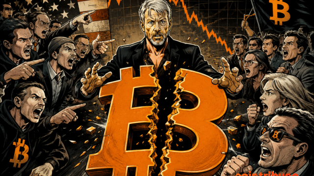 The crypto community fractures after Strategy's first bitcoin sale