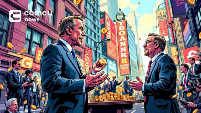 Featured image for article: US Senators Meet Top Bank CEOs to Advance Crypto Bill